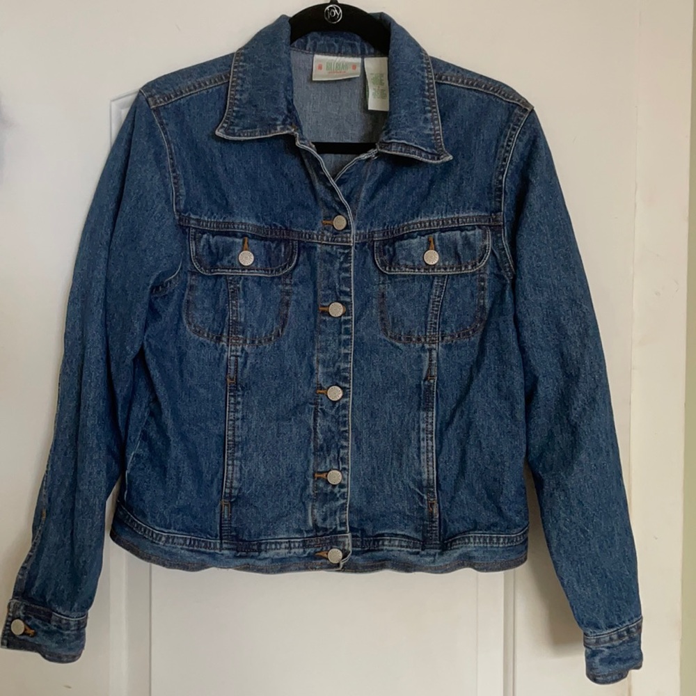 Bill Blass jeanswear vintage denim jacket sz S